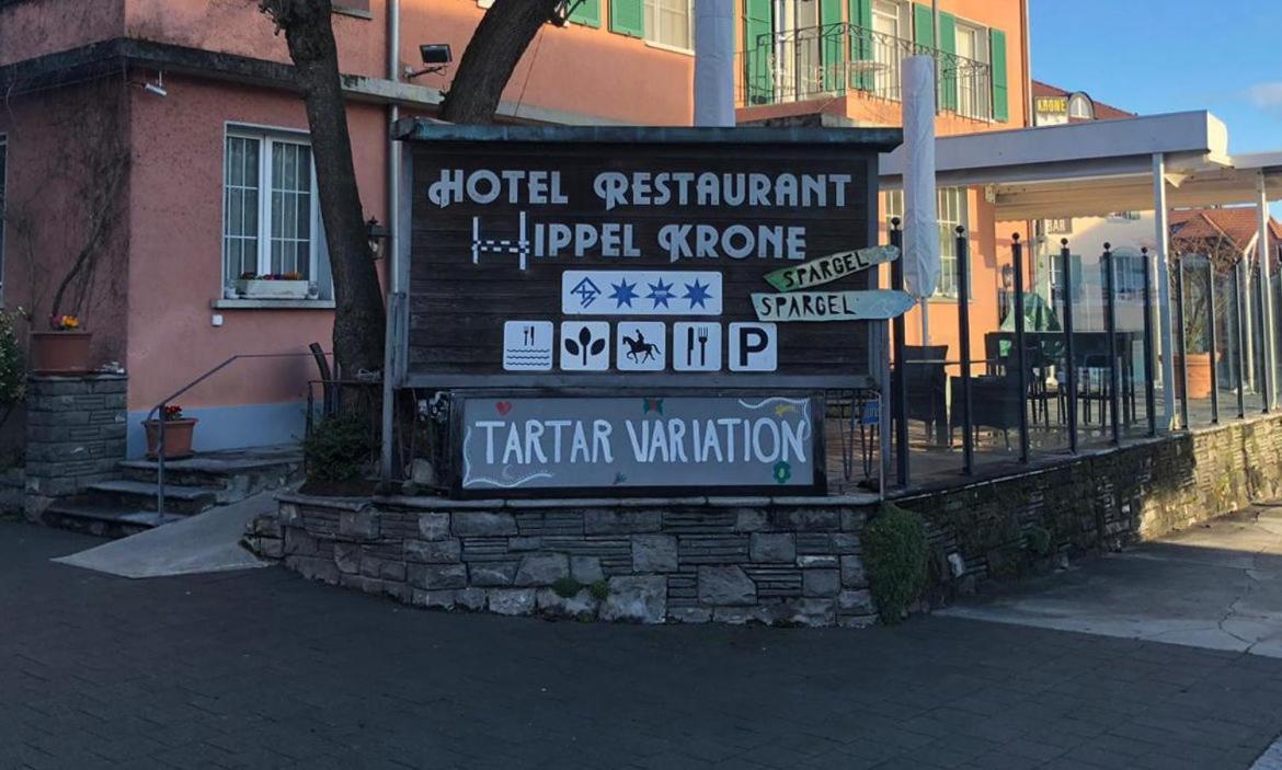 Hotel Hippel Krone Kerzers 外观 照片